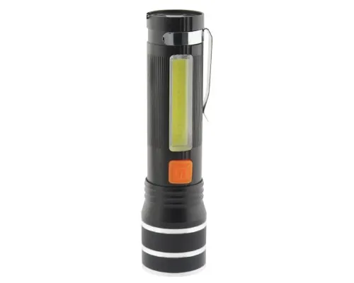 Ліхтар Quantum Helper 10W LED zoom +COB з USB (QM-FL1032)