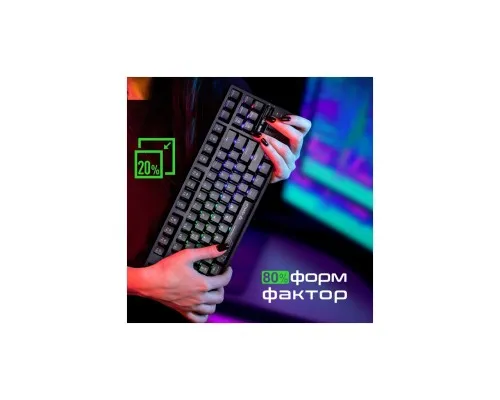 Клавіатура Vertux VertuPro-80 Wireless/USB Black (vertupro-80.black)