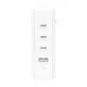 Зарядний пристрій Belkin 140W 3хUSB-С GAN PD PPS USB-A White (WCH014BTWH)