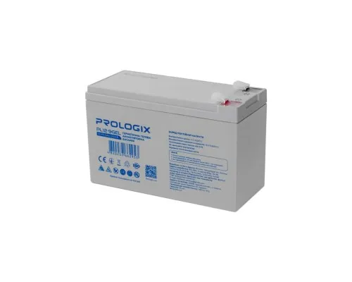 Батарея до ДБЖ Prologix 12V-9Ah GEL (PL12-9GEL)