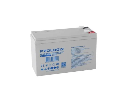 Батарея до ДБЖ Prologix 12V-9Ah GEL (PL12-9GEL)