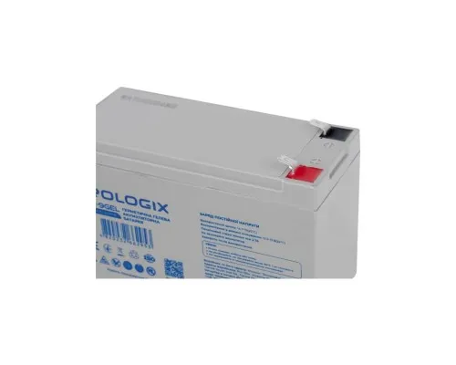 Батарея до ДБЖ Prologix 12V-9Ah GEL (PL12-9GEL)