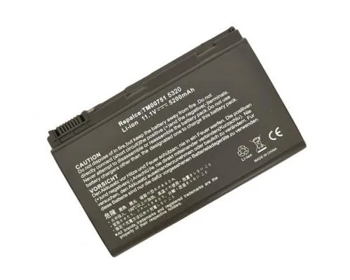 Аккумулятор для ноутбука AlSoft Acer TM00741 5200mAh 6cell 11.1V Li-ion (A41015)