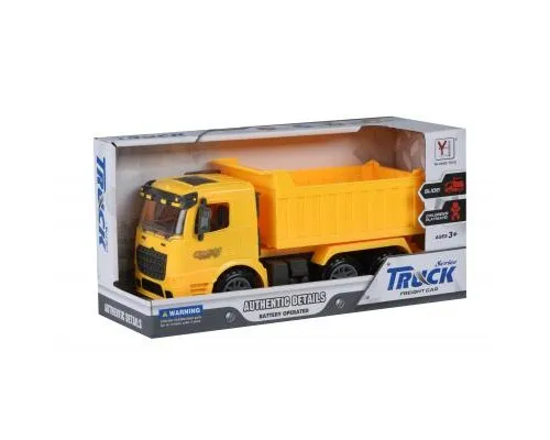 Спецтехника Same Toy инерционный Truck Самосвал желтый (98-611Ut-1)