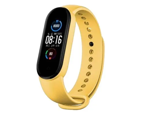 Ремінець до фітнес браслета Armorstandart Superhero Edition для Xiaomi Mi Band 5 Wolverine Yellow (ARM57072)