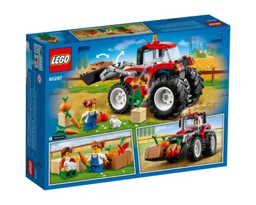 Конструктор LEGO City Great Vehicles Трактор 148 деталей (60287)