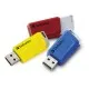 USB флеш накопичувач Verbatim 3x16GB Store n Click Red/Blue/Yellow USB 3.2 (49306)