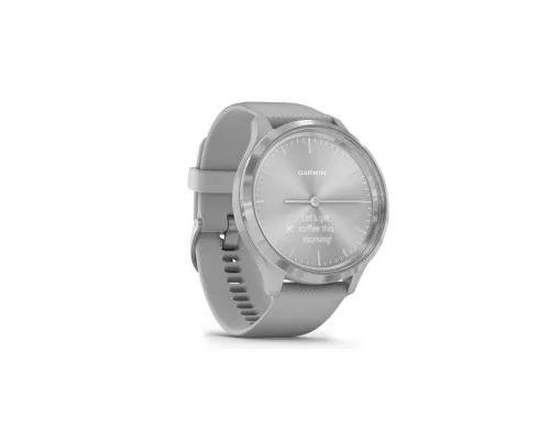 Смарт-часы Garmin vivomove 3, S/E EU, Silver, Powder Gray, Silicone (010-02239-20)