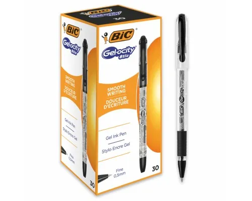 Ручка гелевая Bic Gel-Ocity Stic, черная (bcCEL1010266)