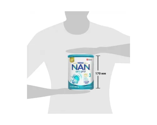 Дитяча суміш Nestle NAN 3 Optipro 2'FL від 12 міс. 800 г (7613033358869)