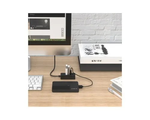 Концентратор Orico USB 2.0 4 port (W5P-U2-030-BK-PRO) (CA911424)