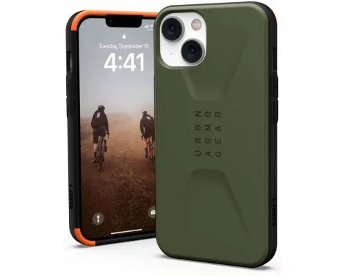 Чехол для мобильного телефона UAG Apple iPhone 14 Civilian, Olive (114040117272)