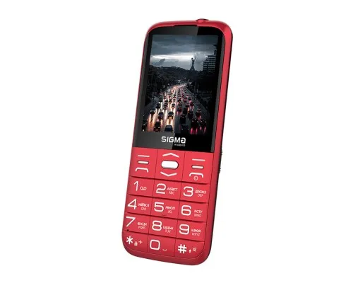 Мобильный телефон Sigma Comfort 50 Grace Type-C Red (4827798121825)