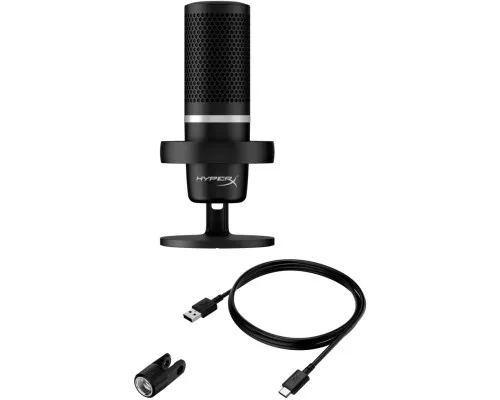 Мікрофон HyperX DuoCast Black (4P5E2AA)