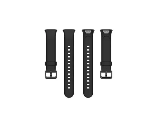 Ремешок для фитнес браслета BeCover Silicone для Xiaomi Mi Smart Band 7 Pro Black (708592)