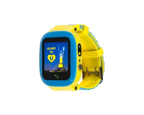 Смарт-часы Amigo GO004 GLORY Splashproof Camera+LED Blue-Yellow (GO004 Splashproof Camera+LED Blue-Yellow)