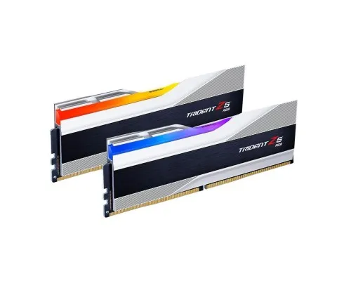 Модуль памяті для компютера DDR5 32GB (2x16GB) 6800 Trident Z5 RGB Silver G.Skill (F5-6800J3445G16GX2-TZ5RS)