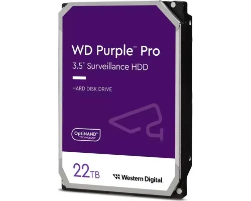 Жорсткий диск 3.5" 22TB WD (WD221PURP)