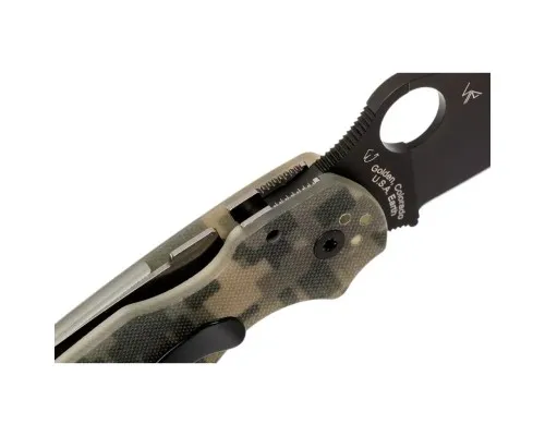 Нож Spyderco Para 3 Black Blade G10 Camo (C223GPCMOBK)