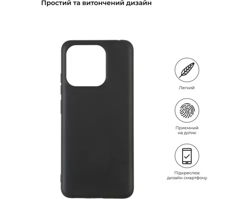 Чехол для мобильного телефона Armorstandart Matte Slim Fit Xiaomi Redmi 12С / 11A Black (ARM65963)