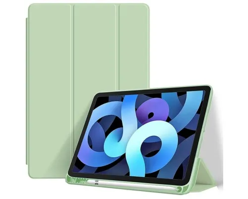 Чохол до планшета BeCover Tri Fold Soft TPU mount Apple Pencil Apple iPad 10.2 2019/2020/2021 Light Green (708458)