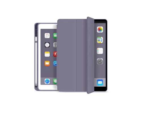 Чехол для планшета BeCover Tri Fold Soft TPU mount Apple Pencil Apple iPad 10.2 2019/2020/2021 Purple (706746)