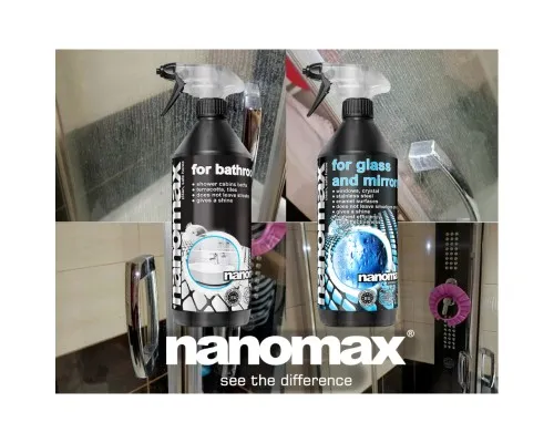 Спрей для чищення ванн Nanomax Pro для ванної кімнати та санвузлів 1000 мл (5901549955194)