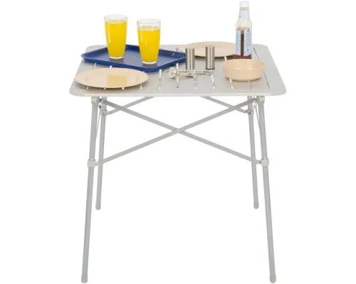 Туристичний стіл Highlander Aluminium Slat Folding Table Small Silver (FUR073) (925474)