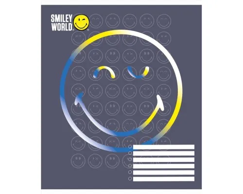 Зошит Yes А5 Smiley world 18 аркушів, клітинка (766334)