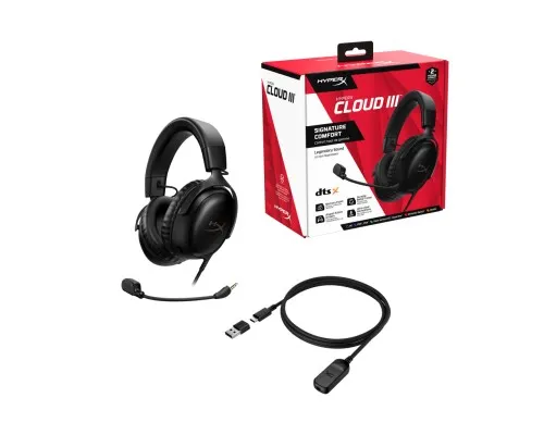 Наушники HyperX Cloud III Black (727A8AA)