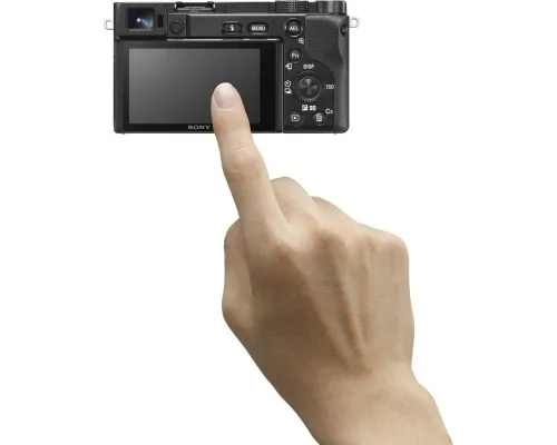 Цифровой фотоаппарат Sony Alpha 6100 kit 16-50mm Black (ILCE6100LB.CEC)