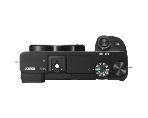 Цифровой фотоаппарат Sony Alpha 6100 kit 16-50mm Black (ILCE6100LB.CEC)