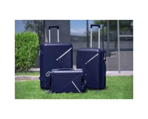 Набір валіз 2E Sigma (L+M+S) темно-синій (2E-SPPS-SET3-NV)