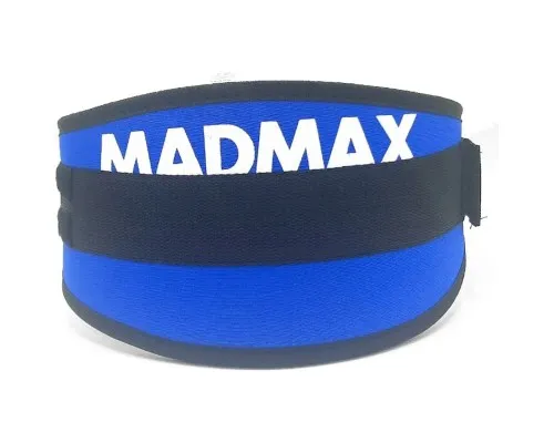 Атлетический пояс MadMax MFB-421 Simply the Best неопреновий Blue L (MFB-421-BLU_L)