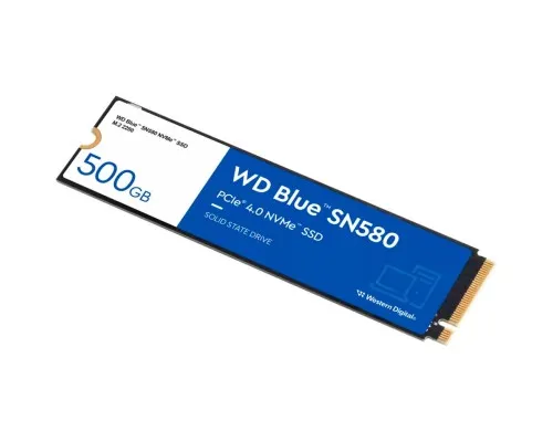 Накопичувач SSD M.2 2280 500GB SN580 Blue WD (WDS500G3B0E)