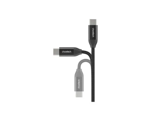 Дата кабель USB-С to USB-С 1.0m 240W USB2.0 Choetech (XCC-1035-BK)