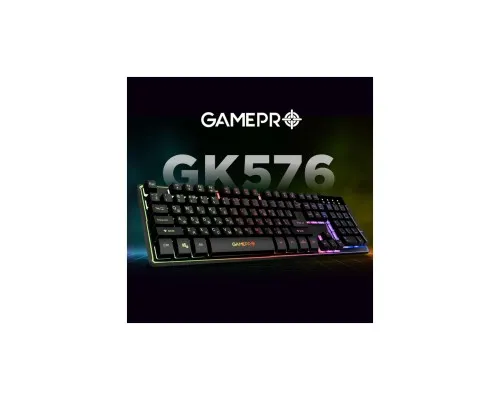 Клавиатура GamePro GK576 Nitro+ USB Black (GK576)