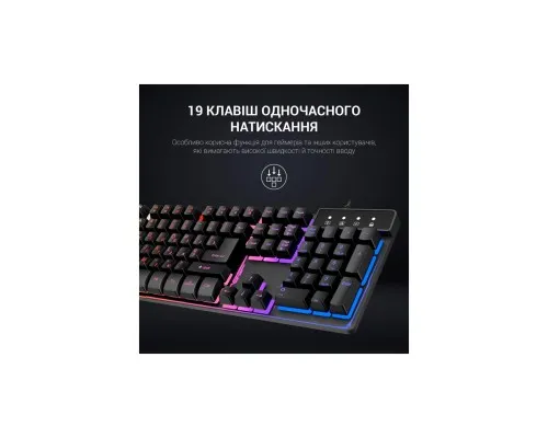 Клавиатура GamePro GK576 Nitro+ USB Black (GK576)