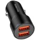 Зарядное устройство BOROFONE BZ19 2 x USB Black (BZ19MB)