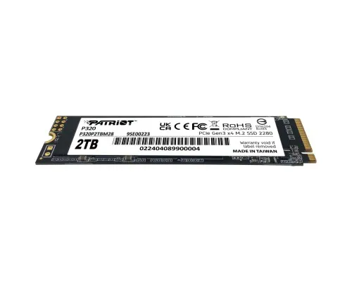 Накопичувач SSD M.2 2280 2TB Patriot (P320P2TBM28)