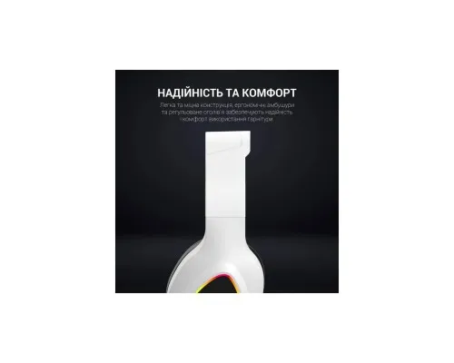 Навушники GamePro HS615 RGB White (HS615)