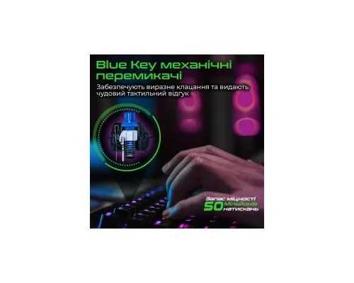 Клавиатура Vertux Comando USB Black (comando.black)