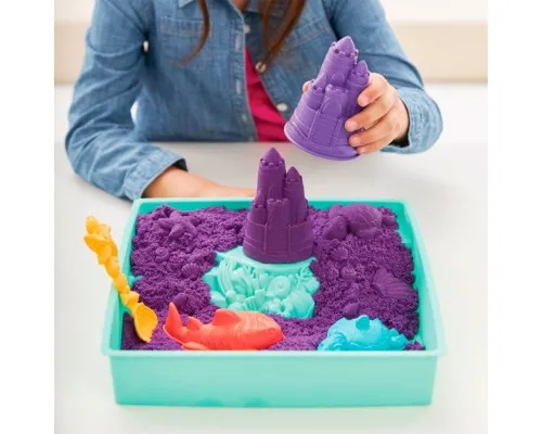 Набір для творчості Kinetic Sand V2 Замок з піску Фіолетовий 454 г (71402)