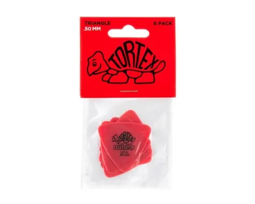 Медіатор Jim Dunlop Tortex Triangle Pick .50mm 6 шт. (431P.50)
