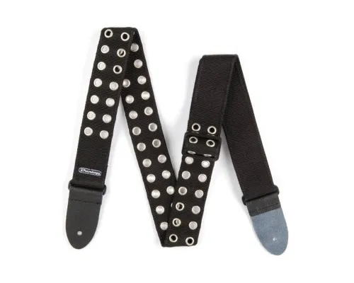 Ремінь для гітари Jim Dunlop Classic Grommet Strap (D38-19BK)