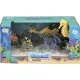 Фігурка Kids Team Морські мешканці: два морські котики, риба-лисиця, риба-клоун, риба-хірург (Q9899-P26_1)