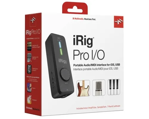 Аудіоінтерфейс IK Multimedia iRig Pro I/O