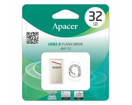 USB флеш накопитель Apacer 32GB AH112 USB 2.0 (AP32GAH112R-1)