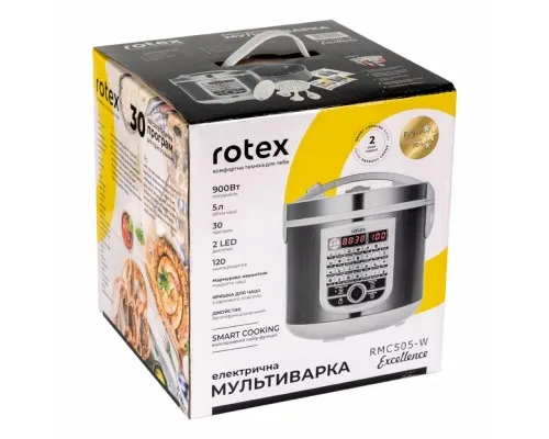 Мультиварка Rotex RMC505-W Excellence