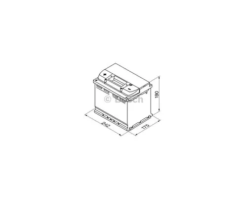 Акумулятор автомобільний Bosch 60А (0 092 S40 060)